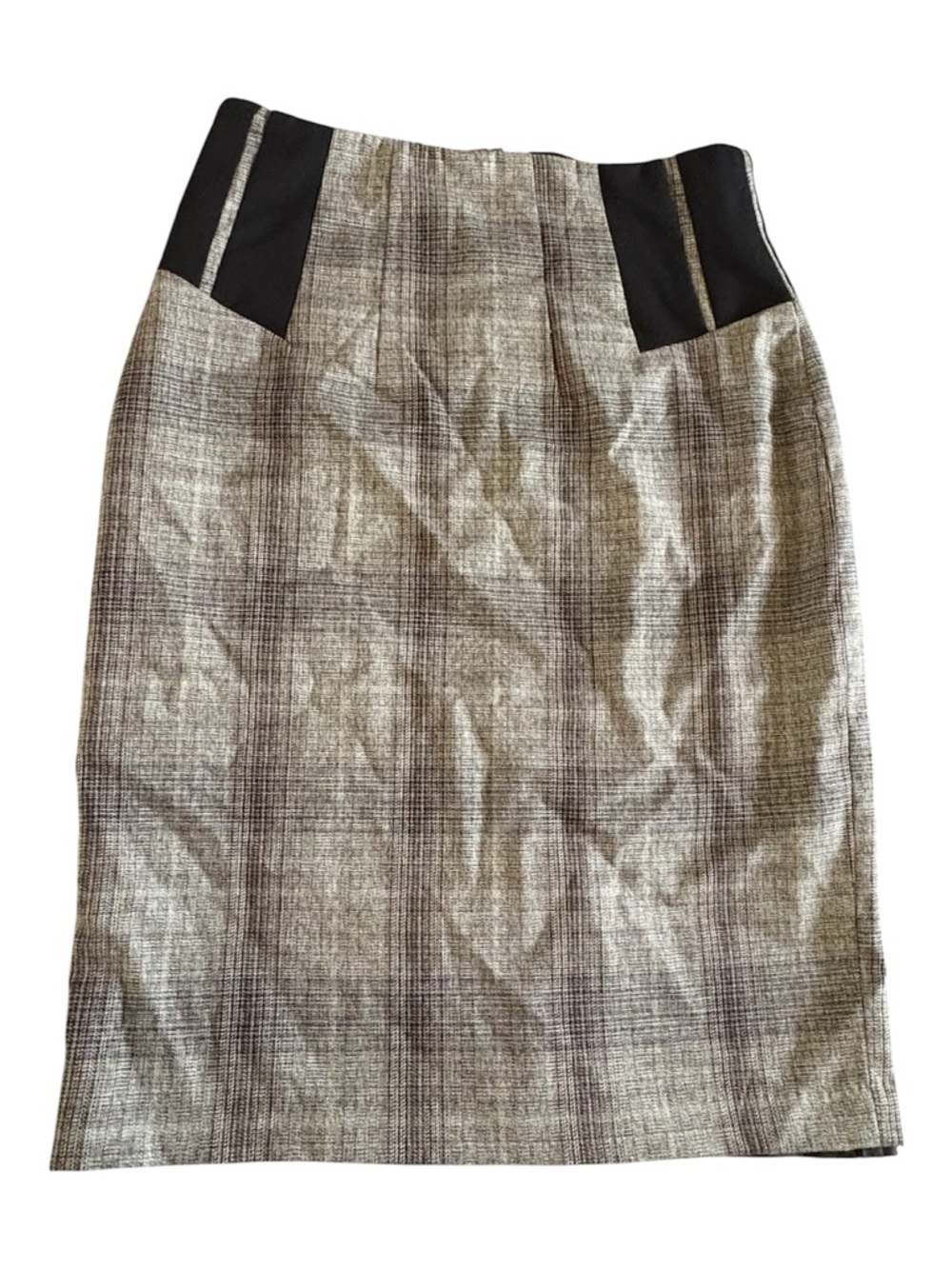 Suzy Shier Pencil Skirt with Black Insets. Size XS